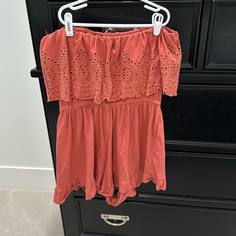 American Eagle Strapless Romper - image 2